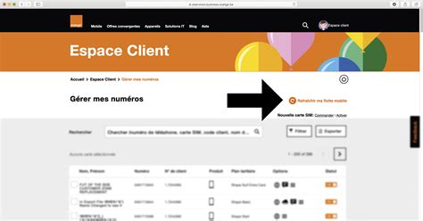 Espace Client Orange